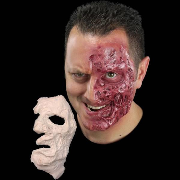Meatbag Face Foam Latex Prosthetic Theater Appliance