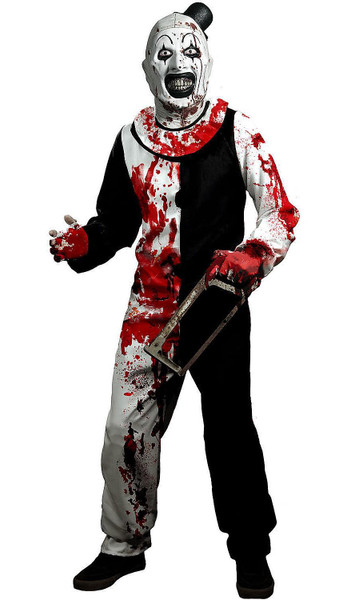 Tinsley Transfers Deluxe Terrifier Art the Clown Bloody Costume - Large Tinsley Transfers Deluxe Terrifier Art the Clown Bloody Costume - Large