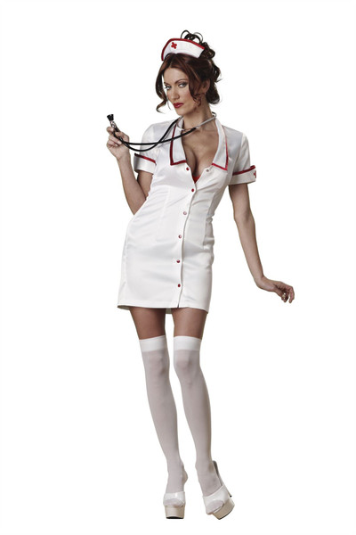 NURSE HOSPITAL elite sexy womens halloween costume M