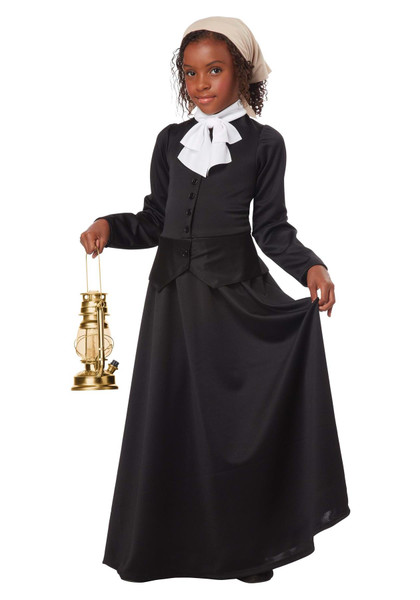 California Costumes Susan B. Anthony/Harriet Tubman Girls Costume - Medium