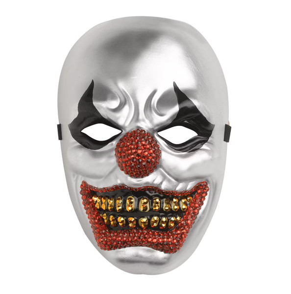 Funworld Big Top Bling Clown Adult Costume Mask