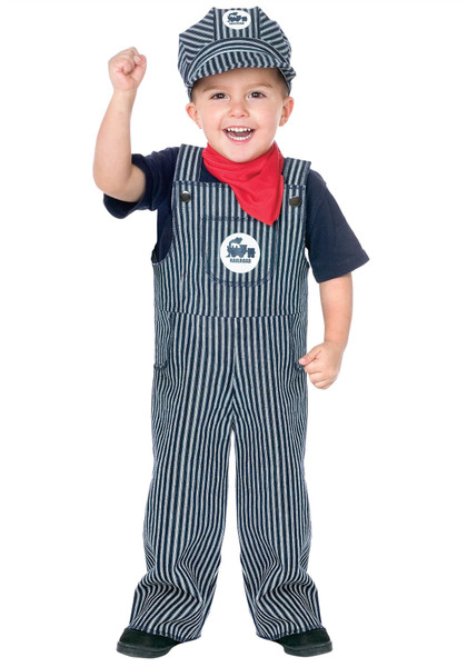 Train Engineer Toddler Small Costume