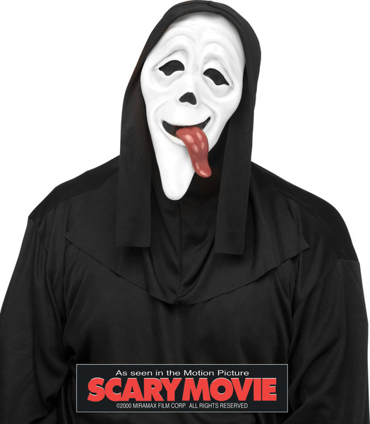 Fun World Officially Licensed Scary Movie “Wassup” Mask Costume Accessory