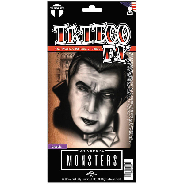 Universal Monsters - Tattoo - Dracula