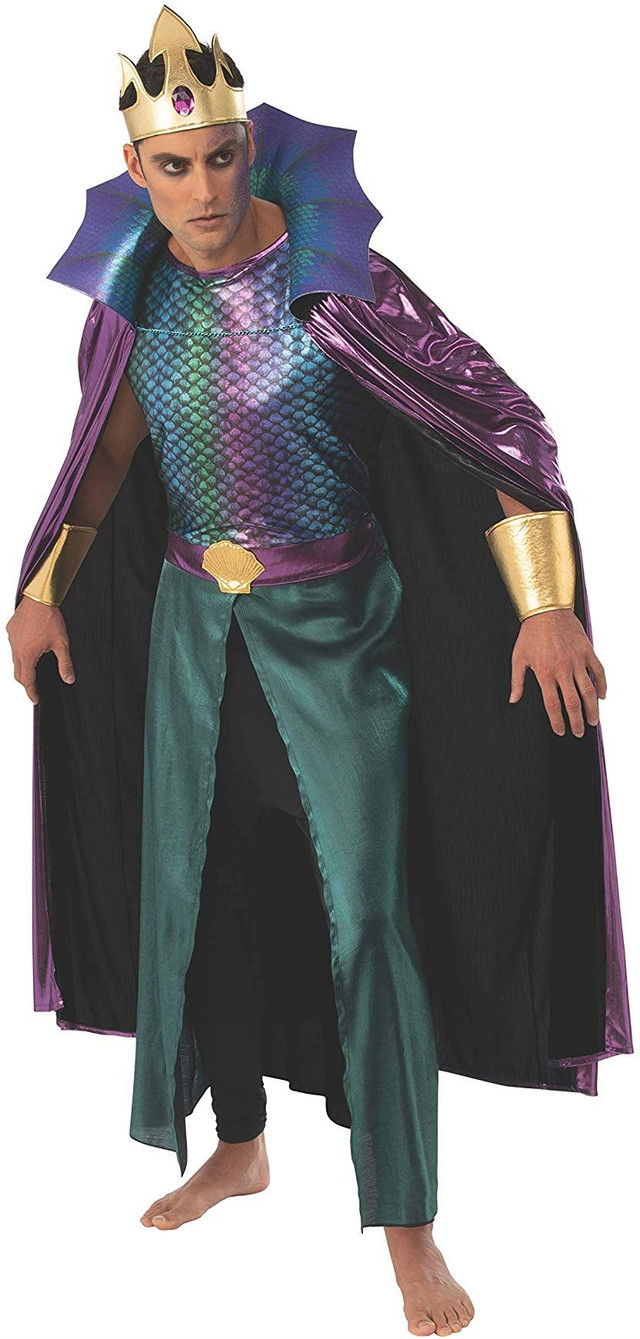 King Neptune Adult Costume 5pc. Dress Up Costume Mens CostumeVille