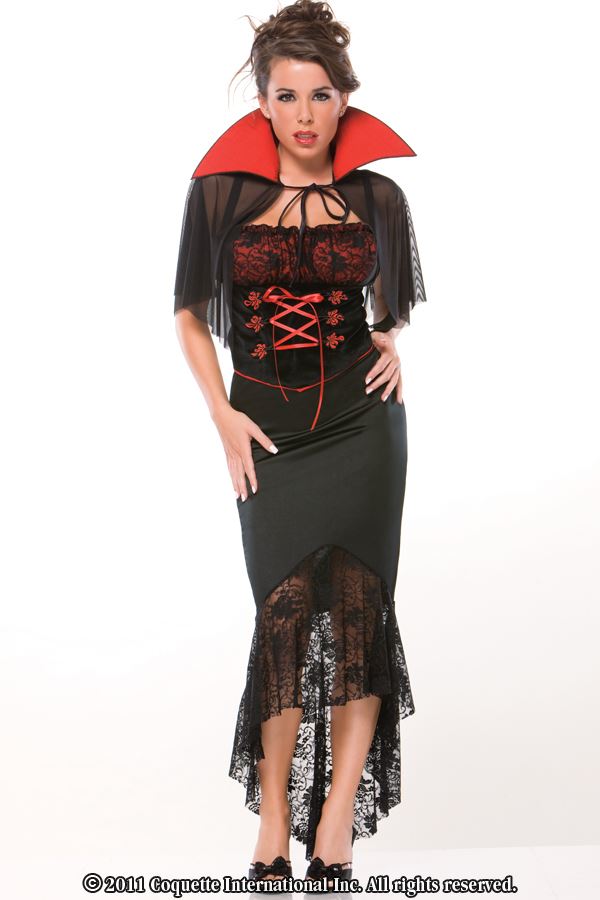 VOLUPTUOUS VAMPIRE sexy adult female blood costume halloween witch womens M/L - CostumeVille VOLUPTUOUS VAMPIRE sexy adult female blood costume halloween witch womens M/L - CostumeVille