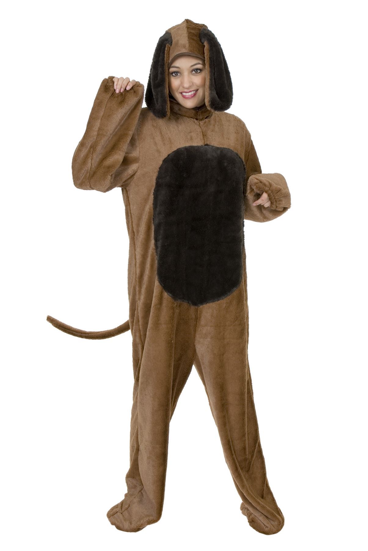 Adult Brown Dog Costume CostumeVille