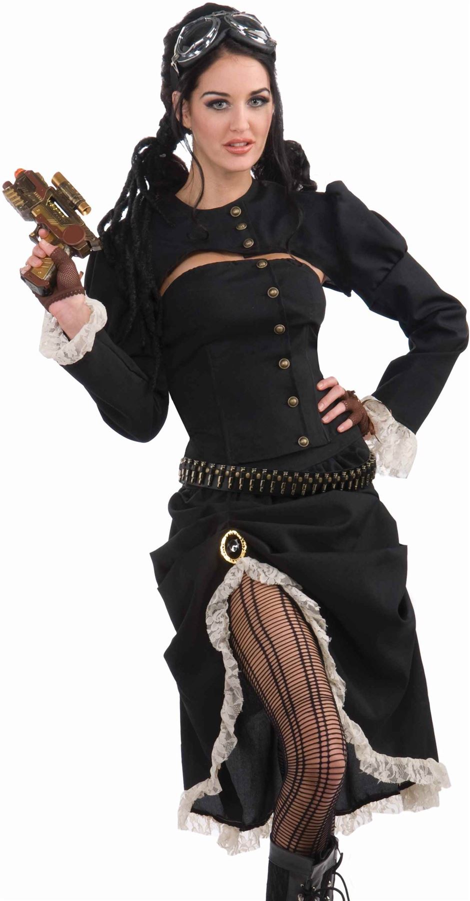 SteamPunk Victorian Cosplay Fairytales Siren Costume SIZE XS/S, NEW UNUSED