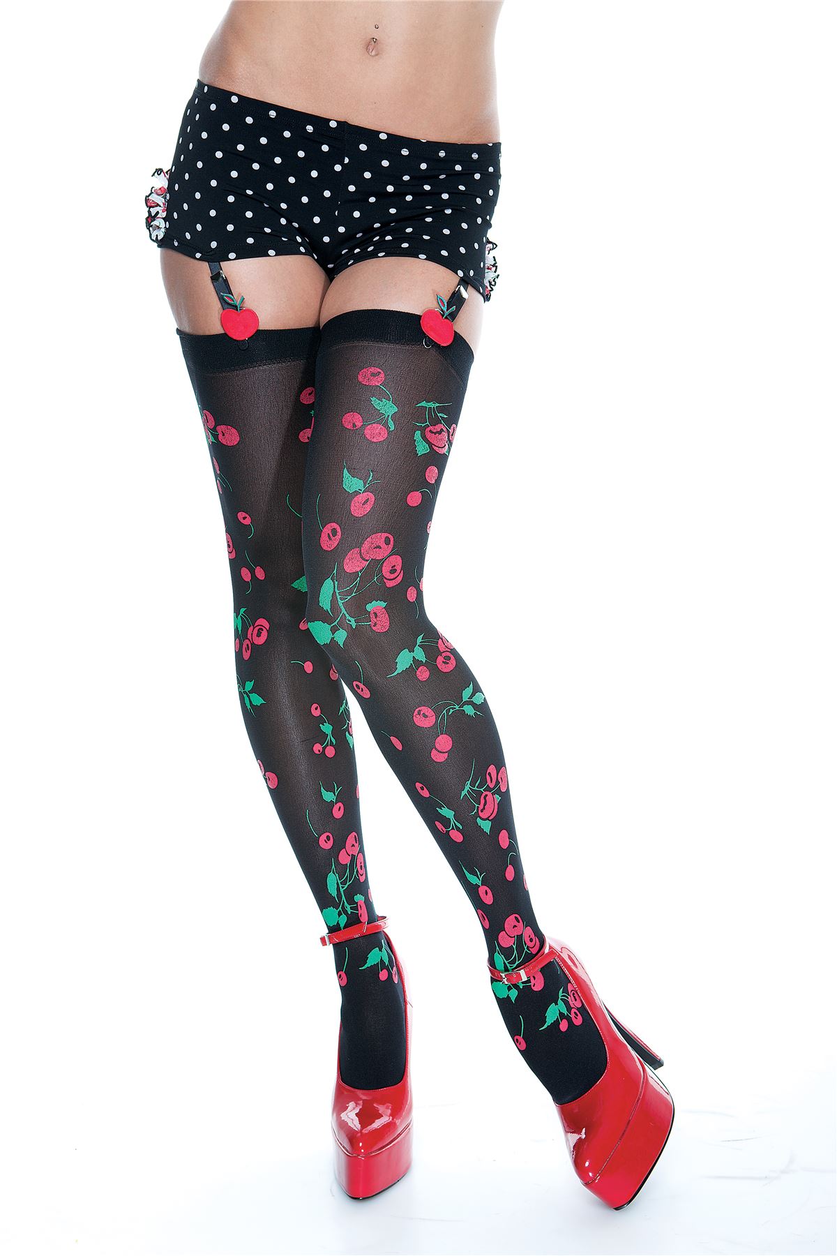 CHERRY hot pants stockings panties 