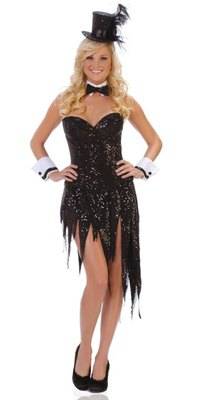 Vegas Playboy Waitress Costume - CostumeVille Vegas Playboy Waitress Costume - CostumeVille