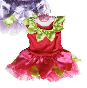 hot pink SATIN flower FAIRY DRESS toddler kids girls halloween costume  6-12M - CostumeVille