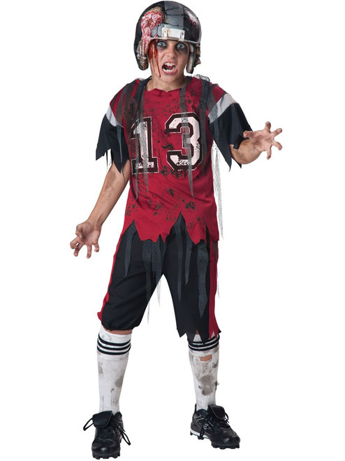 Kids Football Zombie Costume - CostumeVille