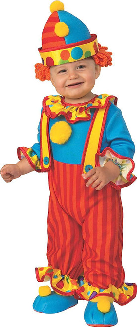 Dots N Stripes Infant Clown - Size 0-6 Months