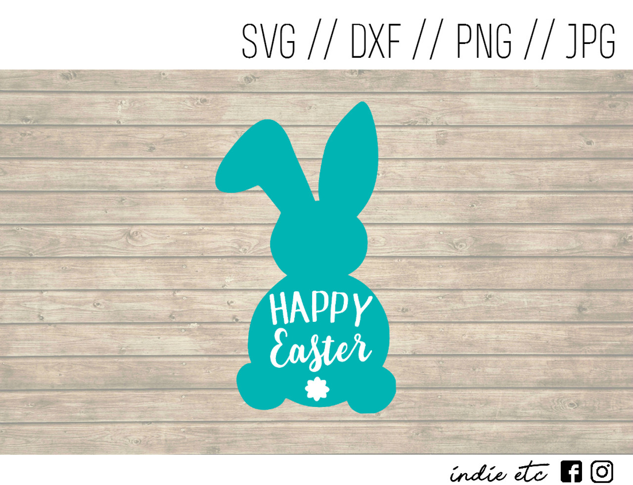 Download Happy Easter Digital Art File Easter Bunny svg dxf png jpeg