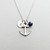 anchor charm necklace