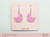 Flamingo Pool Floatie Dangle Earring SVG File (Laser Cut File)