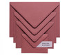 Pink envelope sizes