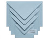 dusty blue envelopes