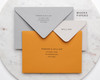 ivory invitation envelopes