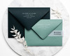 printed envelopes, envelope addressing, white ink printing