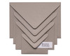 mocha envelopes, brown envelopes