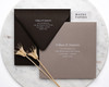 square mocha envelopes