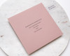 blush pink envelopes