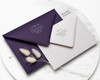 ivory invitations envelopes