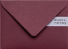 5x7 Burgundy envelopes, 5x7 Merlot envelopes