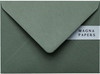 5x7 khaki green envelopes