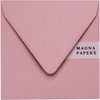 square Dusty rose envelopes, square Pink envelopes