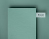 jade green cardstock, green card, luxury card