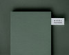 khaki cardstock, green card, luxury card