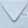 Square Powder Blue envelopes
