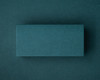 A blank 300gsm Hunter Green place card displayed on a matching background, showing the card’s deep, rich tone.