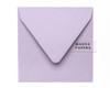 square lilac envelopes, square purple envelopes