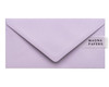 DL lilac envelopes, DL purple envelopes