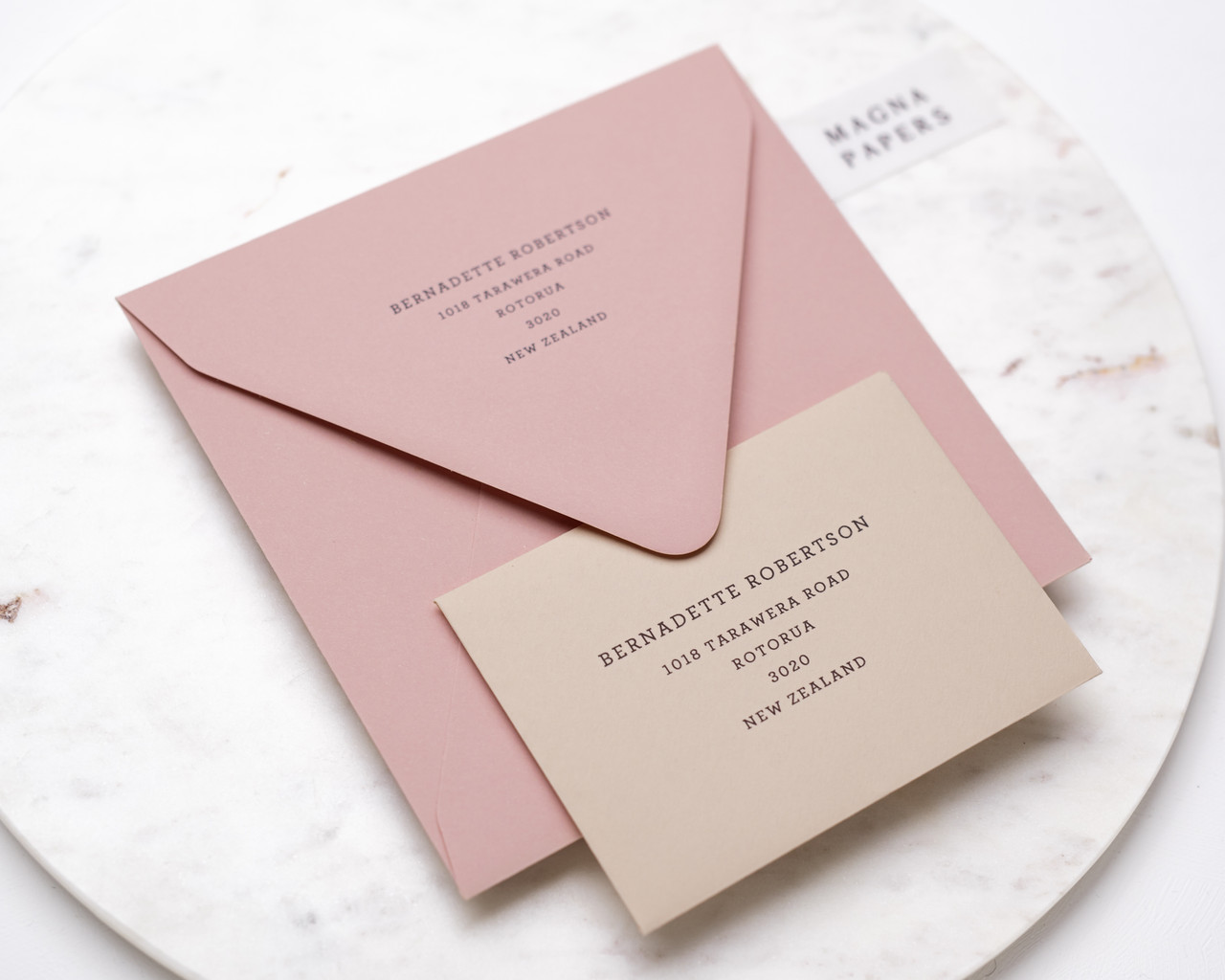 addressed envelopes