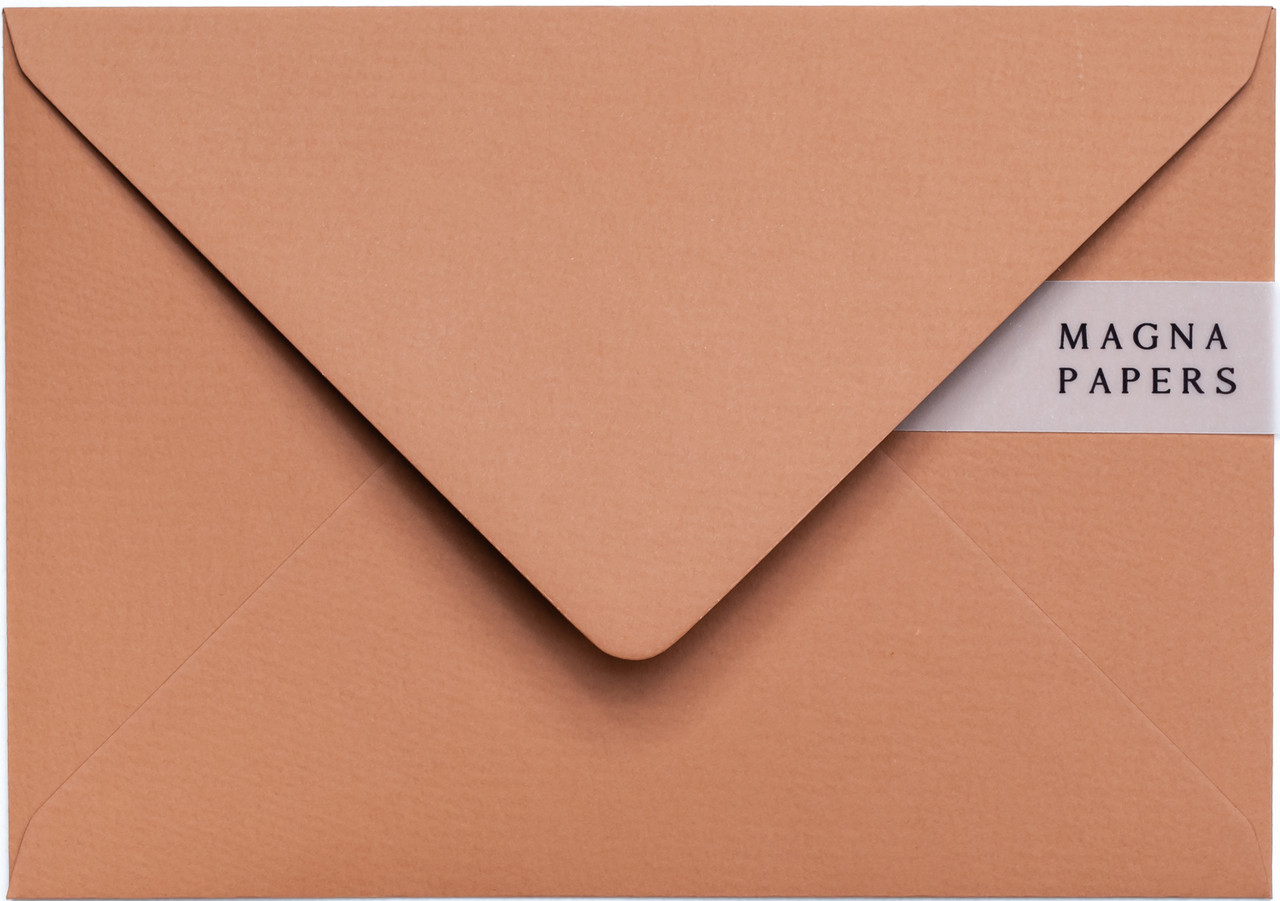 A5 Terracotta envelopes, Orange envelopes, C5 Terracotta envelopes