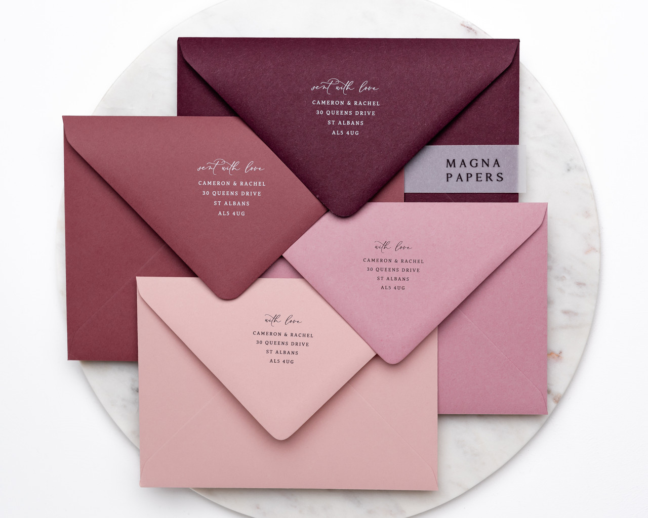 invitation calligraphy