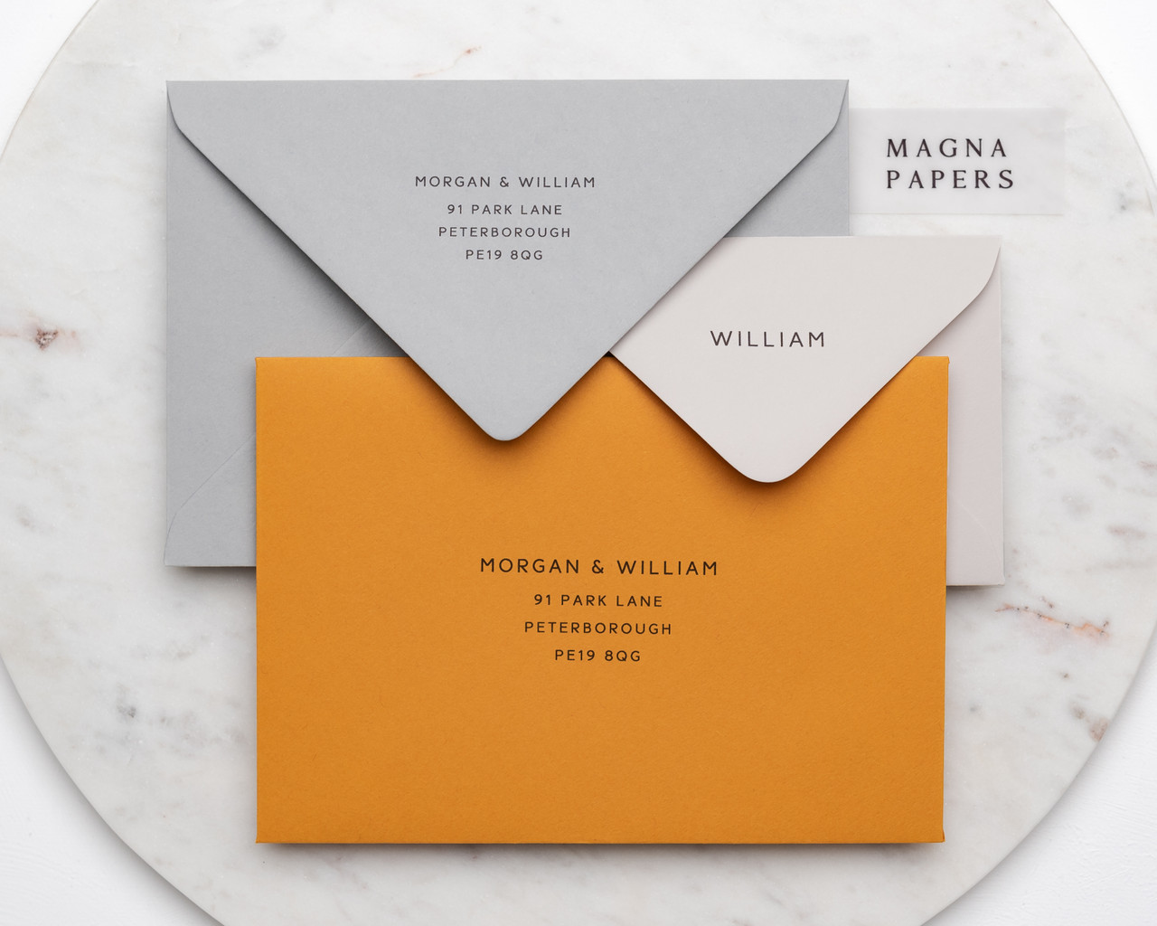 ivory invitation envelopes