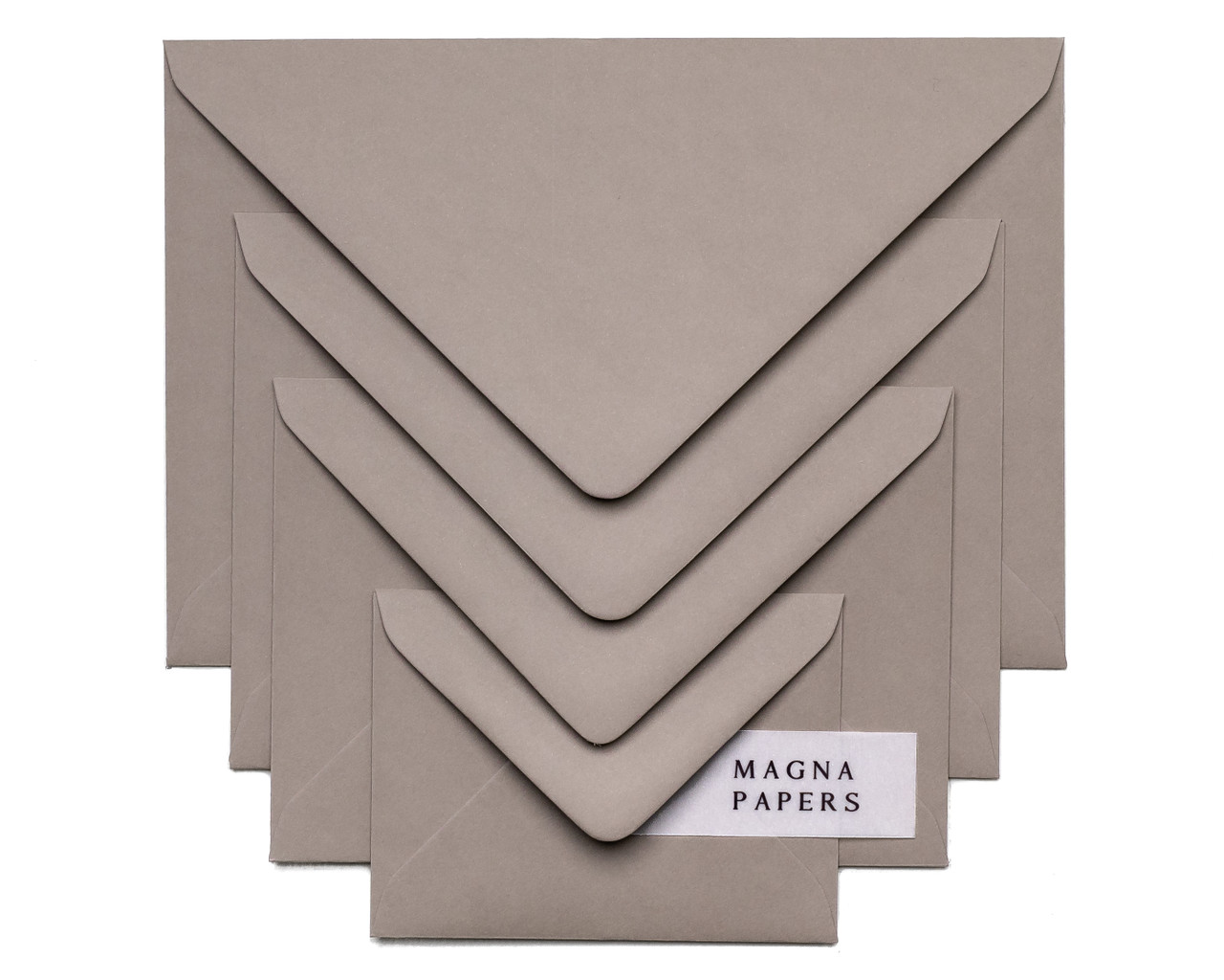 mocha envelopes, brown envelopes