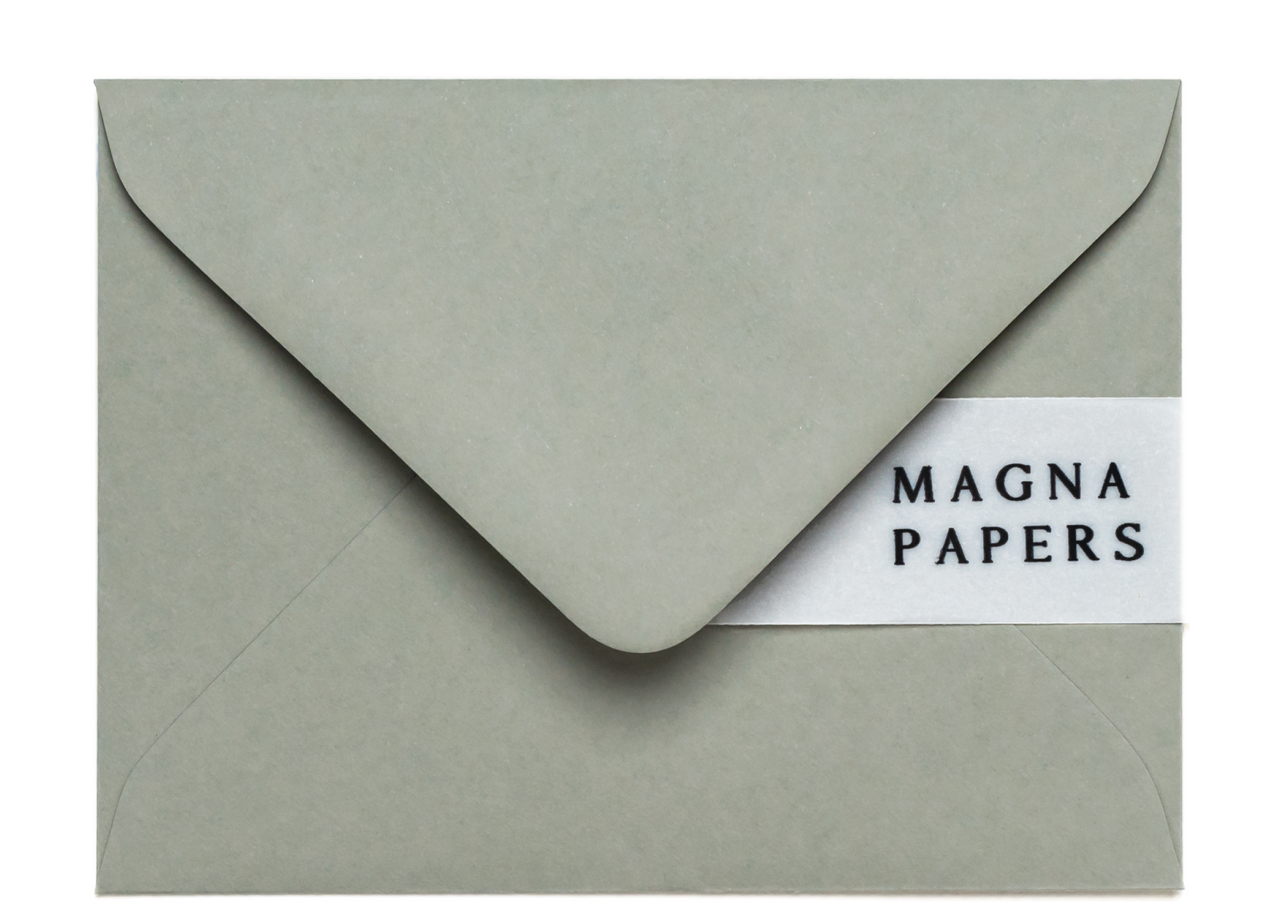 a7 sage envelopes