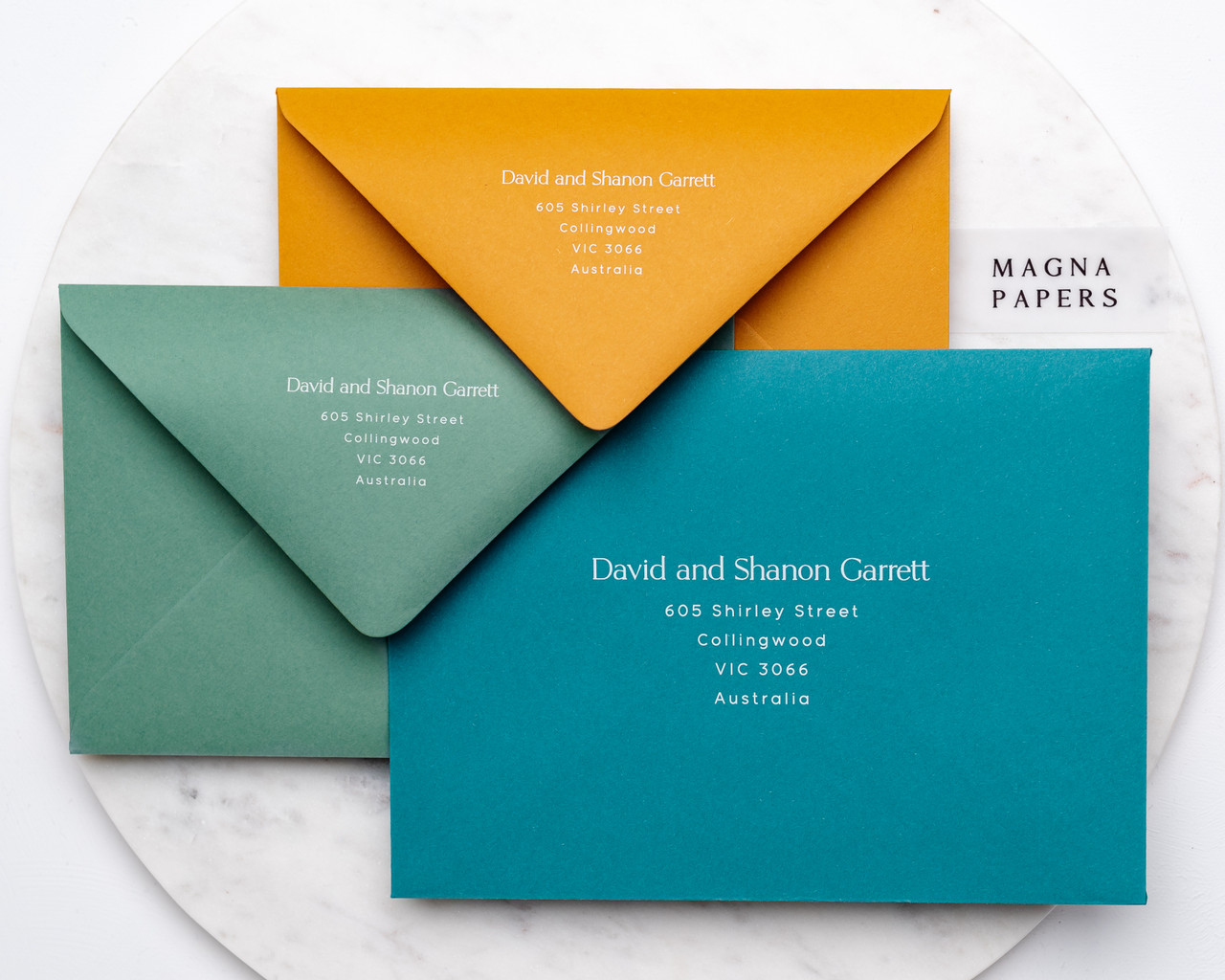 printed envelopes
