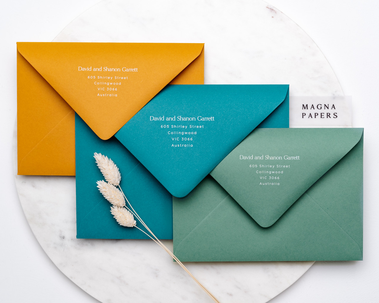mustard invitations