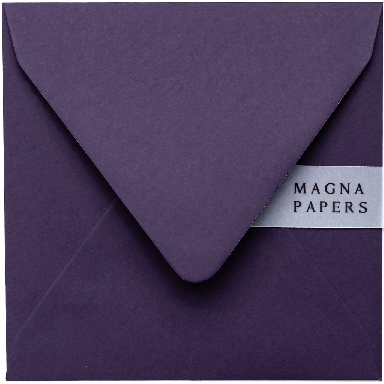 square Aubergine envelopes, purple envelopes