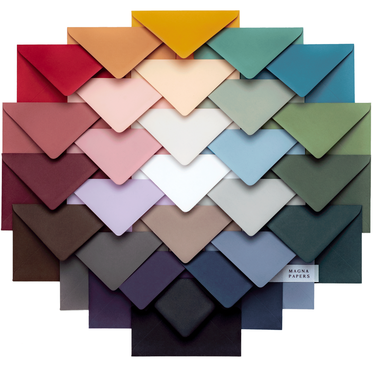 5x7 Coloured Envelopes By Magna Papers
