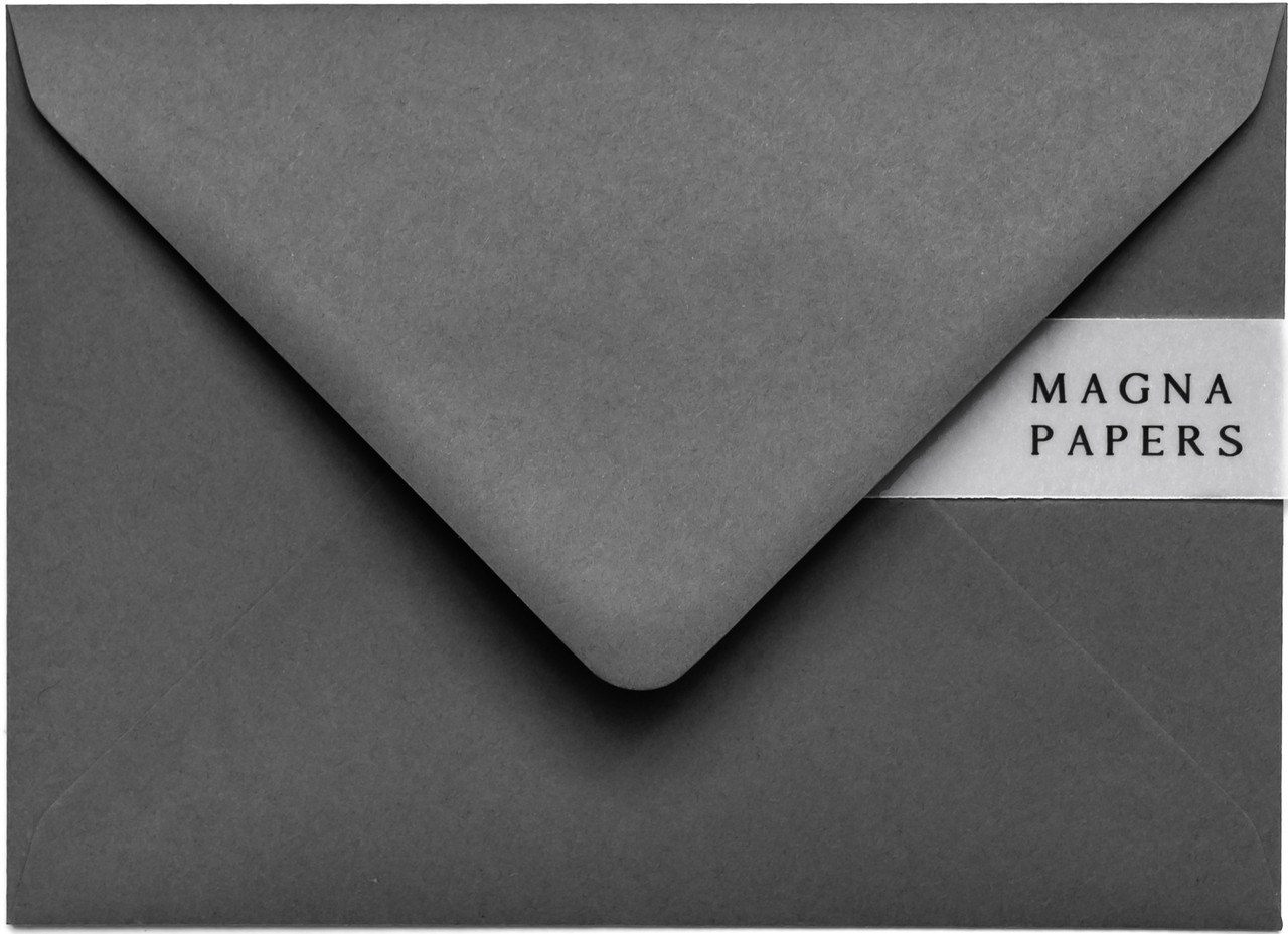 5x7 storm grey envelopes