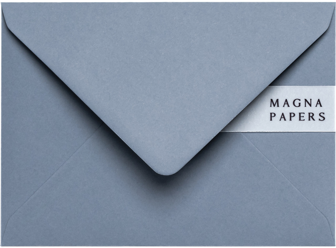 5x7 airforce blue envelopes