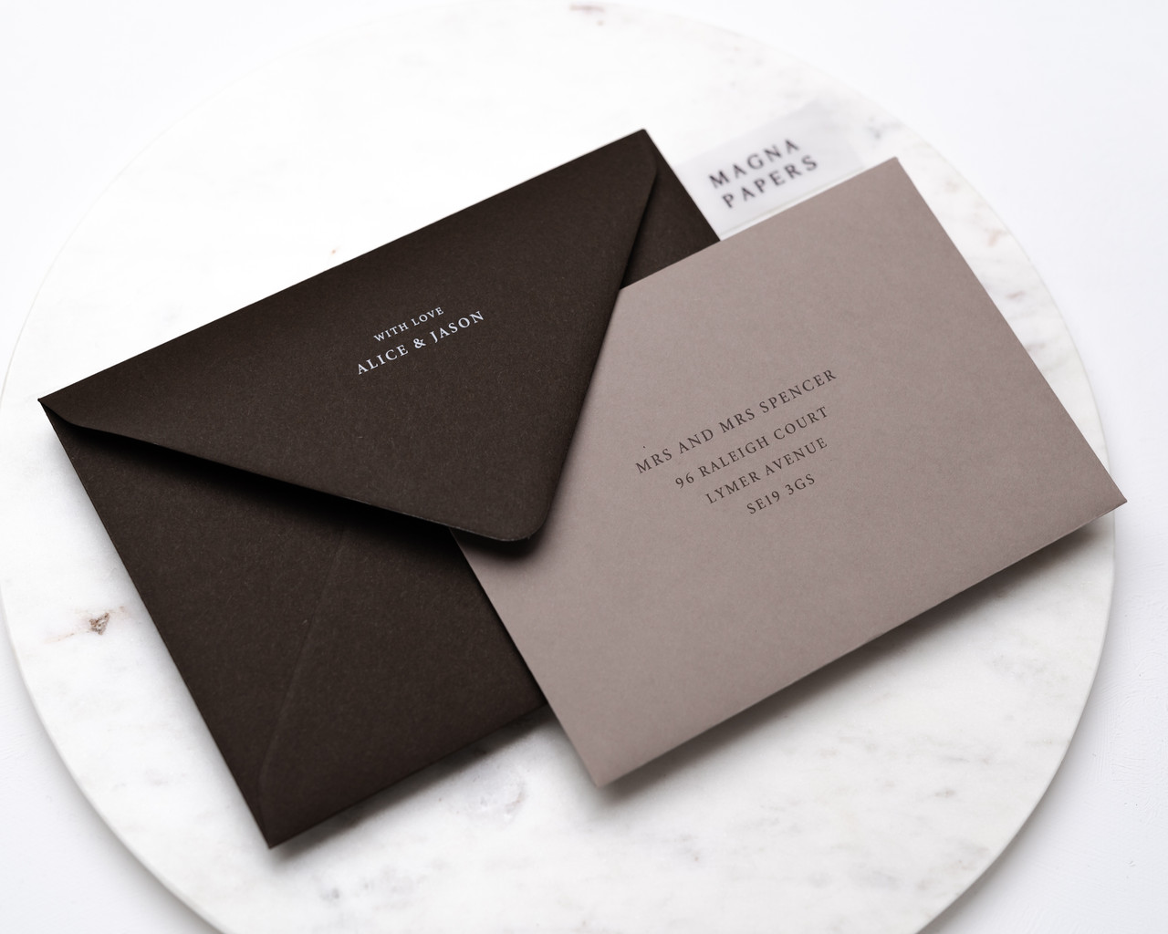 address printing
